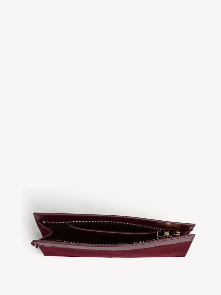 Hobbs Purple Catherine Wristlet Bag - Image 4 of 4