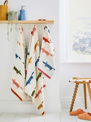 Scion Cream Little Mr Fox Birthday 100% Cotton Towel - Image 1 of 4