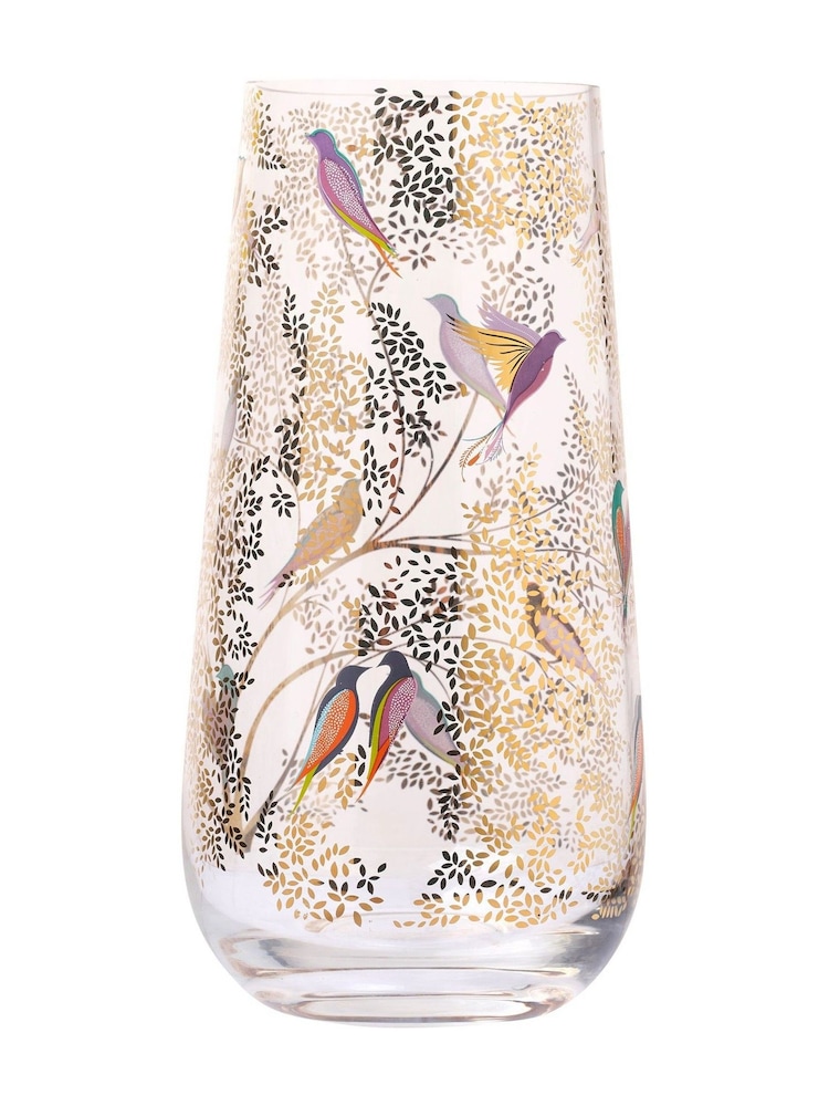 Sara Miller Metallic Chelsea Medium Glass Vase - Image 2 of 2 Sara Miller Metallic Chelsea Medium Glass Vase - Image 2 of 2