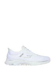 Skechers White Go Walk 7 Valin Slip In Trainers - Image 2 of 5