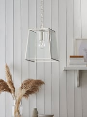 Chrome Warwick Pendant Ceiling Light - Image 2 of 6