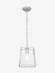 Chrome Warwick Pendant Ceiling Light - Image 3 of 6