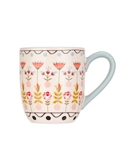 Cath Kidston Set of 4 Blue Breakfast Mugs - Image 2 of 4
