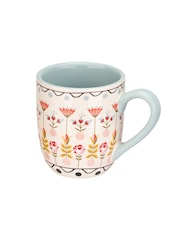 Cath Kidston Set of 4 Blue Breakfast Mugs - Image 4 of 4