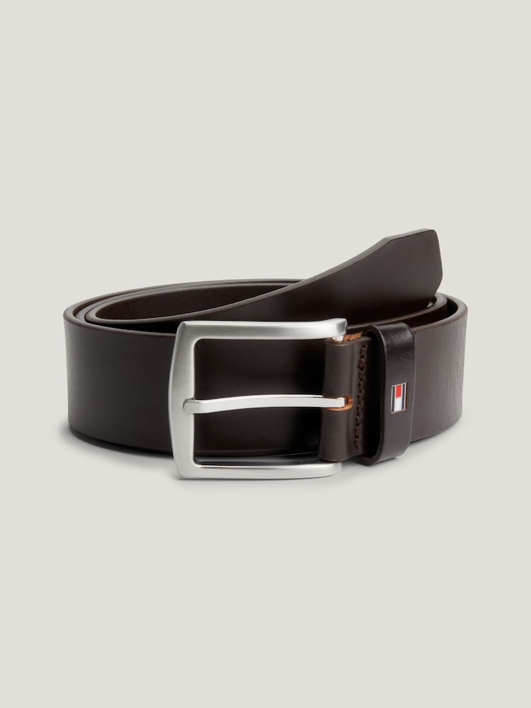Tommy Hilfiger Brown New Denton Belt - Image 1 of 6