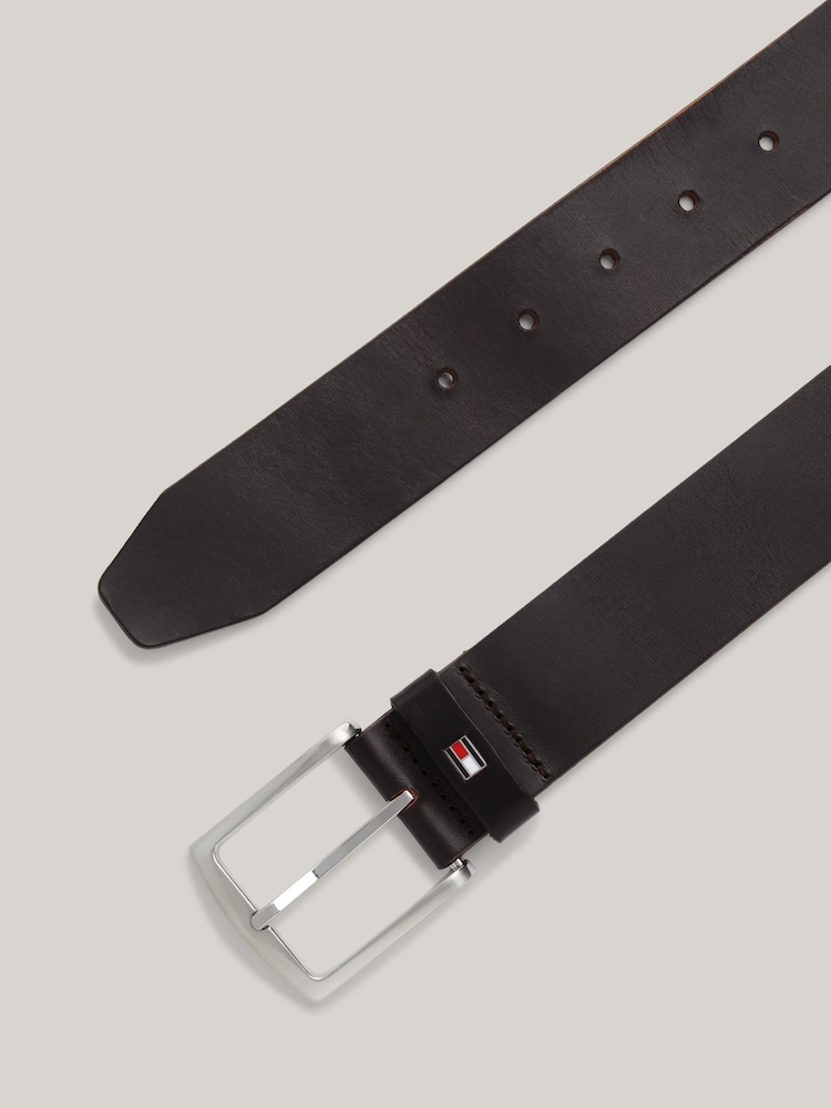 Tommy Hilfiger Brown New Denton Belt - Image 3 of 6