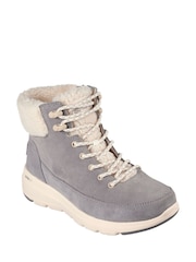 Skechers Grey Glacial Ultra Woodlands Boots - Image 5 of 5