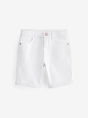 White Denim Shorts (12mths-16yrs) - Image 1 of 3