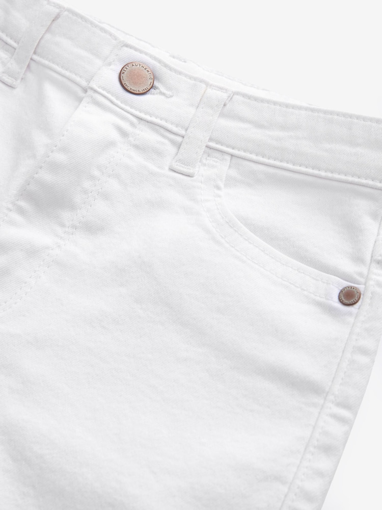 White Denim Shorts (12mths-16yrs) - Image 3 of 3