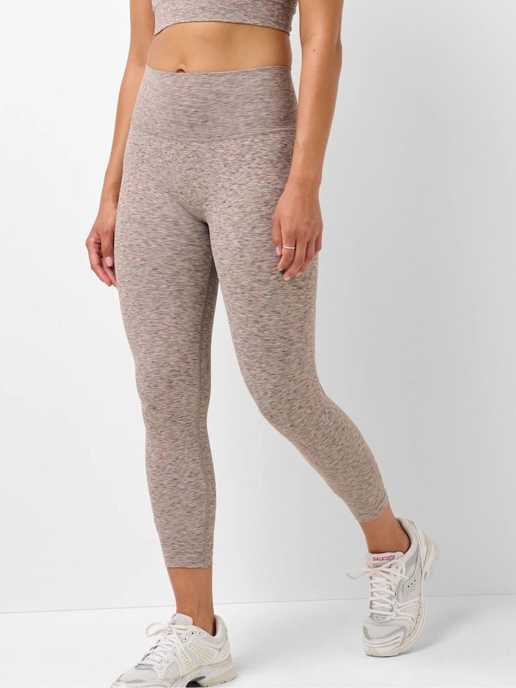 Sweaty Betty Brown Seamless Space Dye 7/8 Leggings - Image 1 of 6 Sweaty Betty Brown Seamless Space Dye 7/8 Leggings - Image 1 of 6