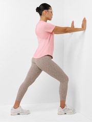 Sweaty Betty Brown Seamless Space Dye 7/8 Leggings - Image 3 of 6