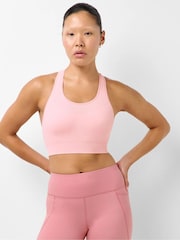 Sweaty Betty Deco Pink Stamina Seamless Sports Bra - Image 2 of 6