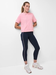 Ciemnoniebieski - Sweaty Betty Power UltraSculpt Piping Leggings - Obraz 3 z 6