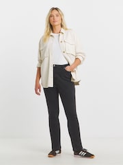 Simply Be Black Slim Mom Jeans - Image 3 of 5