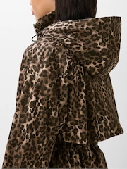 Sweaty Betty Brown Motion Waterproof Longline Parka - Image 5 of 6