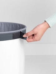 Brabantia White 60L Cork Lid Laundry Bin - Image 6 of 6