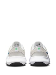 Nike White/Blue Legend Essential 3 Gym Trainers - Image 7 of 11