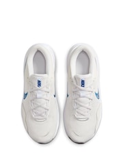 Nike White/Blue Legend Essential 3 Gym Trainers - Image 8 of 11