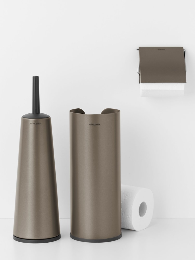 Brabantia Set of 3 Platinum Toilet Accessories - Image 1 of 1