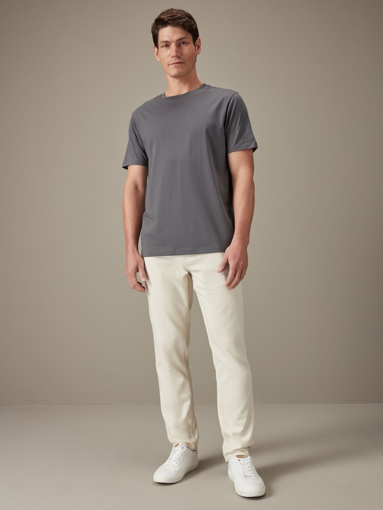 White Ecru Summerweight Jeans - Image 2 of 11