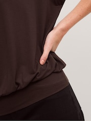 Monsoon Brown Dilly Jersey Top - Image 3 of 4