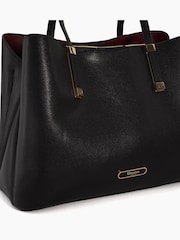 Dune London Black Large Unlined Dorries Tote Bag - Image 5 of 5
