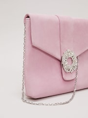 Phase Eight Pink Embellished Clutch Bag - Image 3 of 7