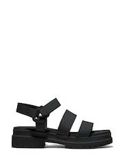 Timberland London 3 Strap Black Sandals - Image 1 of 8