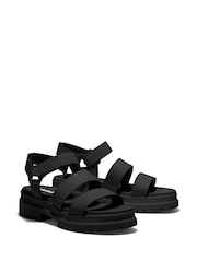 Timberland London 3 Strap Black Sandals - Image 3 of 8
