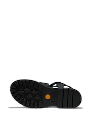 Timberland London 3 Strap Black Sandals - Image 4 of 8