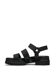 Timberland London 3 Strap Black Sandals - Image 6 of 8