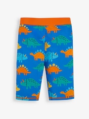 JoJo Maman Bébé Blue Dino UPF 50 2-Piece Sun Protection Suit - Image 3 of 4