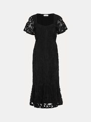 Phase Eight Blue Matilda Tapework Midi Dress - Image 7 of 7