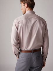 Joules Neutral Slim Fit Oxford Shirt - Image 3 of 6