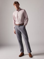 Joules Neutral Slim Fit Oxford Shirt - Image 4 of 6