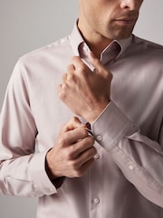 Joules Neutral Slim Fit Oxford Shirt - Image 5 of 6