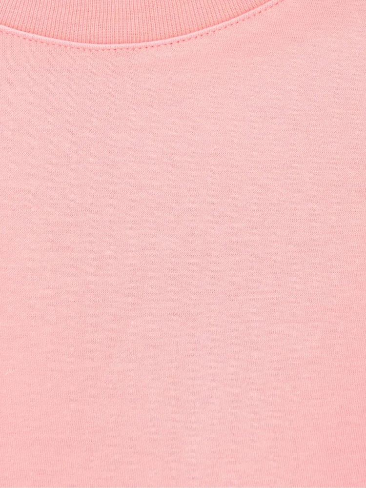 Sweaty Betty Pink Elevated Cotton Boxy T-Shirt - Image 6 of 6 Sweaty Betty Pink Elevated Cotton Boxy T-Shirt - Image 6 of 6
