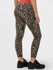 Sweaty Betty Leopard Print Power 7/8 Piping Workout Leggings - Image 2 of 6