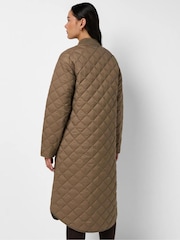 Sweaty Betty Brown On The Move Longline Jacket - Image 2 of 6