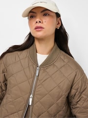 Sweaty Betty Brown On The Move Longline Jacket - Image 3 of 6