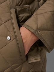 Sweaty Betty Brown On The Move Longline Jacket - Image 5 of 6