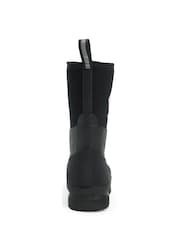 Muck Boots Black Chore Classic Mid Patterned Wellies - Image 3 of 5