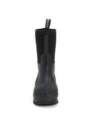 Muck Boots Black Chore Classic Mid Patterned Wellies - Image 4 of 5