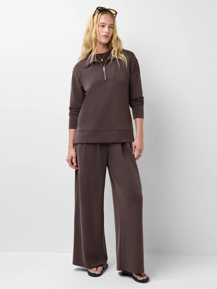 Braun - Sweaty Betty Sand Wash Half Zip Longline Sweatshirt - Bild 2 von 6 Braun - Sweaty Betty Sand Wash Half Zip Longline Sweatshirt - Bild 2 von 6