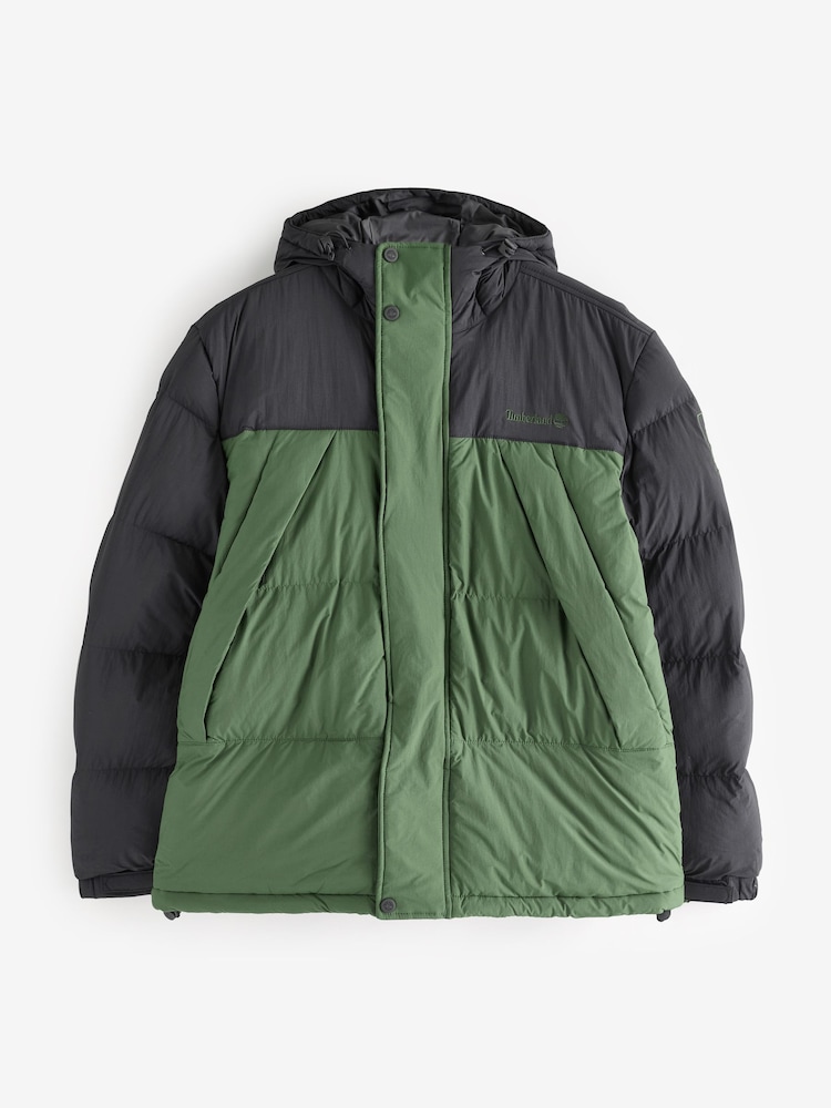 Timberland Green Durable Water Repellent Puffer Jacket - Image 1 of 1