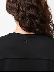 Sort - Sweaty Betty After Class Seam Detail Crop Sweatshirt - Billede 4 af 6
