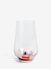 Clarke & Clarke Blush Pink Luco Tapered Set of 2 Tumbler Glasses - Image 2 of 2