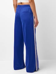 Sweaty Betty Blue Revival Pintuck Side Stripe Wide Leg Trousers - Image 2 of 6