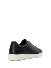 Dune London Black Theons Lightweight Clean Cup Sneakers - Image 3 of 4