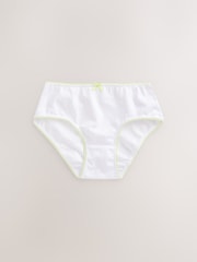 White Heart Lace Trim Briefs 10 Pack (1.5-16yrs) - Image 11 of 13